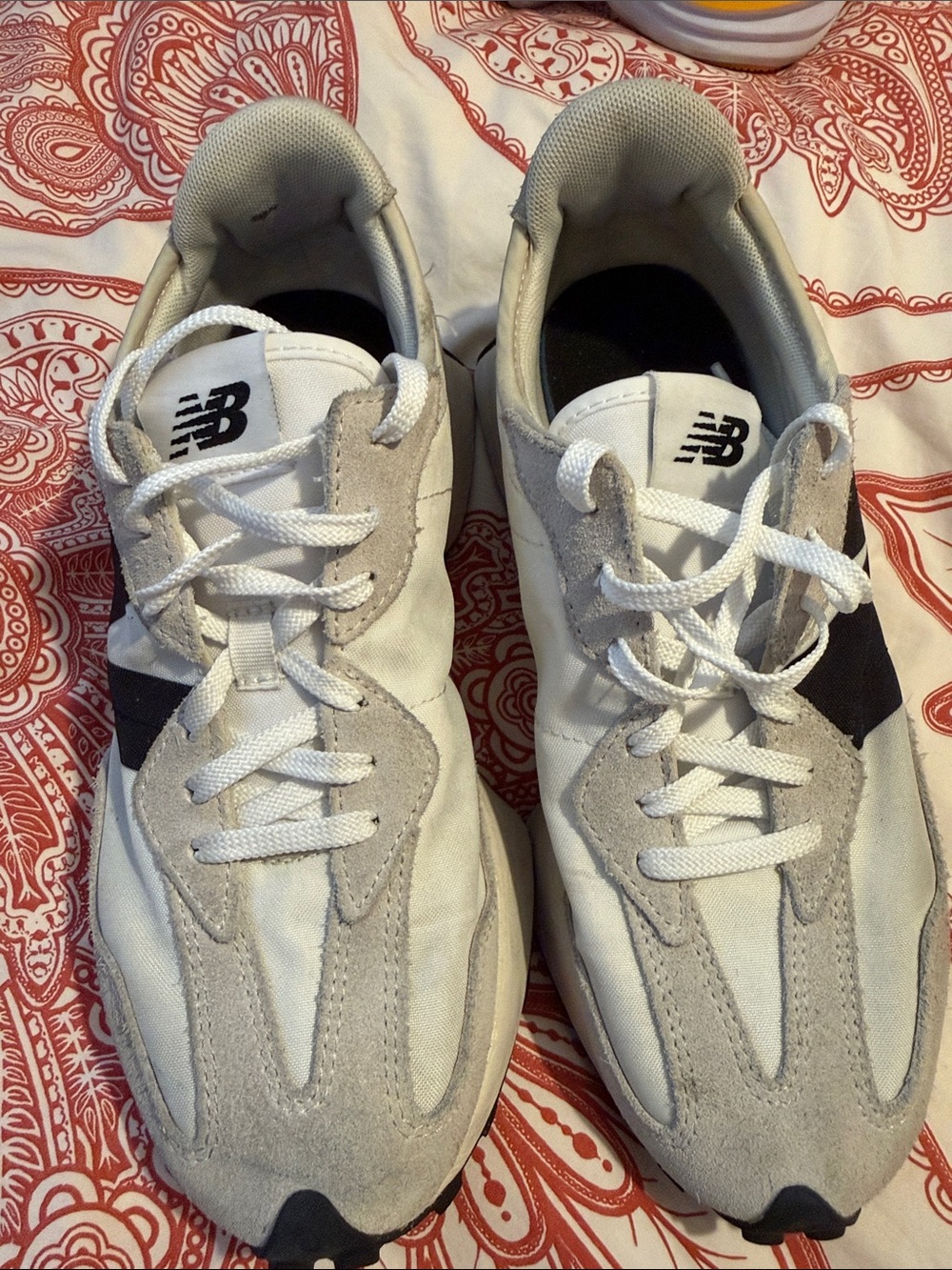 New Balance 327 White and Gray Women’s Casual Sneakers